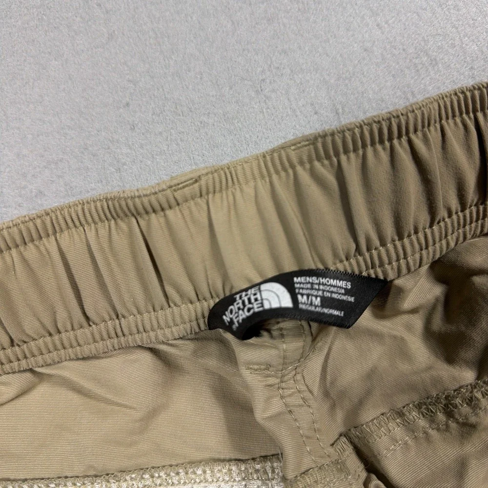 The North Face Convertible Hiking Pants Men 38 Regular Khaki‎ Zip Off Outdoor